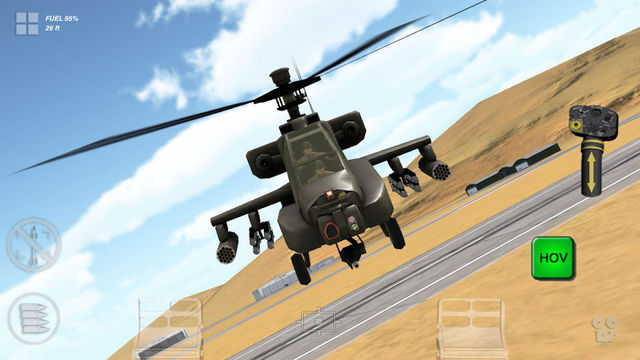 Apache 3D Sim 阿帕奇直升机 for iPhone 1.8