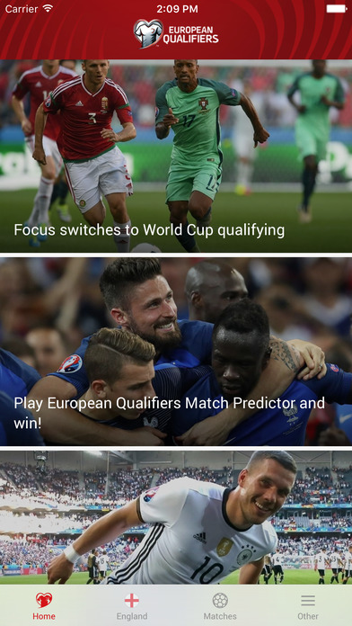 European Qualifiers Official App ŷԤѡٷӦ for iPhone 5.4.1