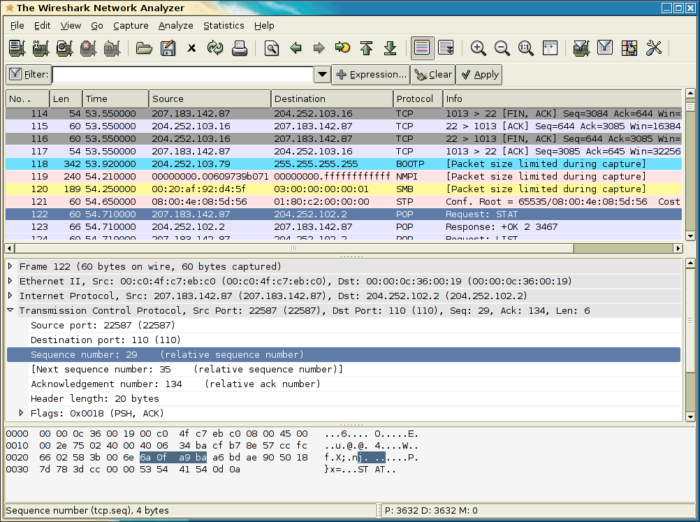 网络分析工具Wireshark 3.0.1