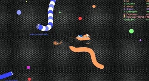 Worm Area Game