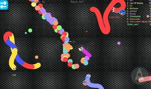 Worm Area Game