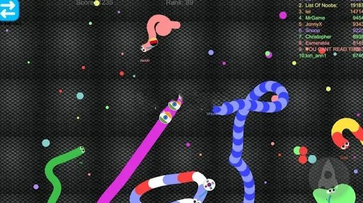 Worm Area Game