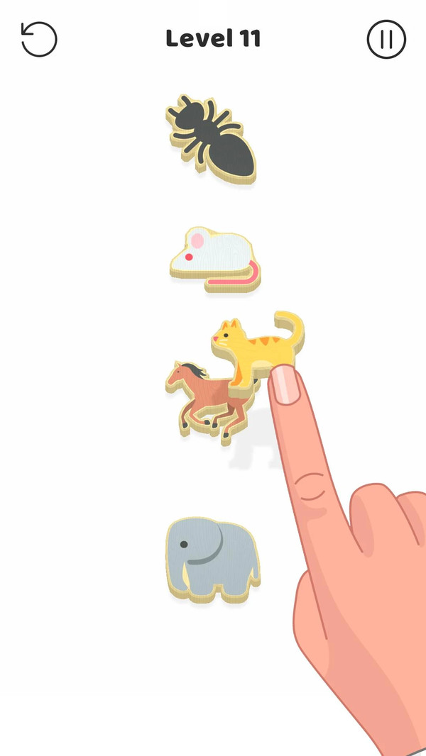 ˳