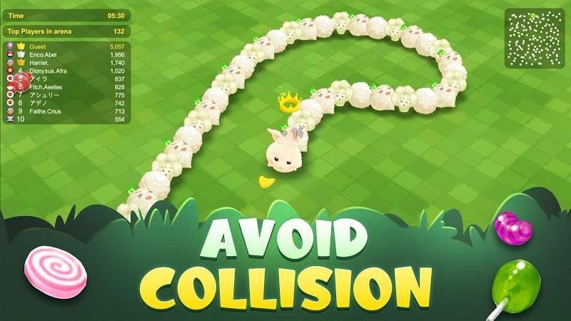 Sweet Crossing:Snake.io