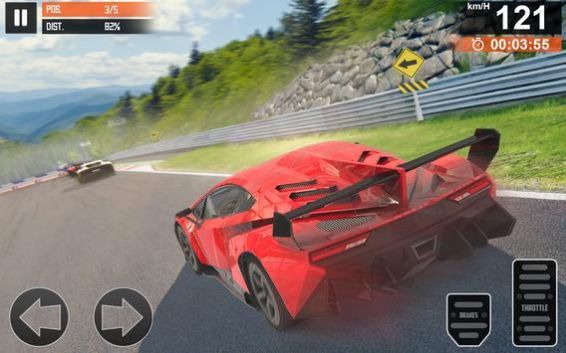 ɽMountain Traffic Car Racing 2017: Mad Car Racing