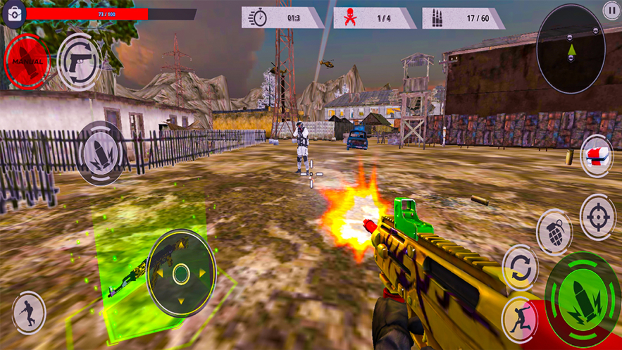 ½˶2021(Army Gun Mission Games 2021 3D)
