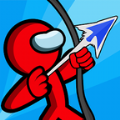 սʿStickman Archer Warrior Bow And