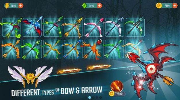 սʿStickman Archer Warrior Bow And