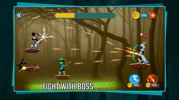 սʿStickman Archer Warrior Bow And