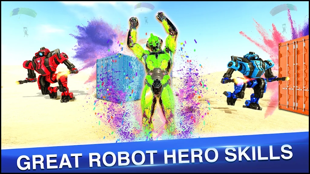 Robot Shooting Strike