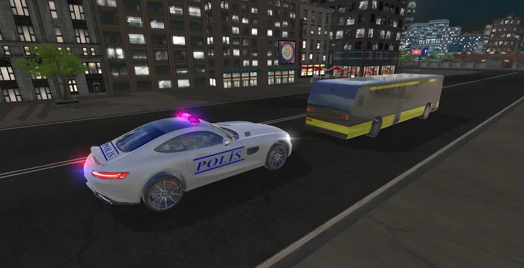 Mercedes Police Car Game 2021