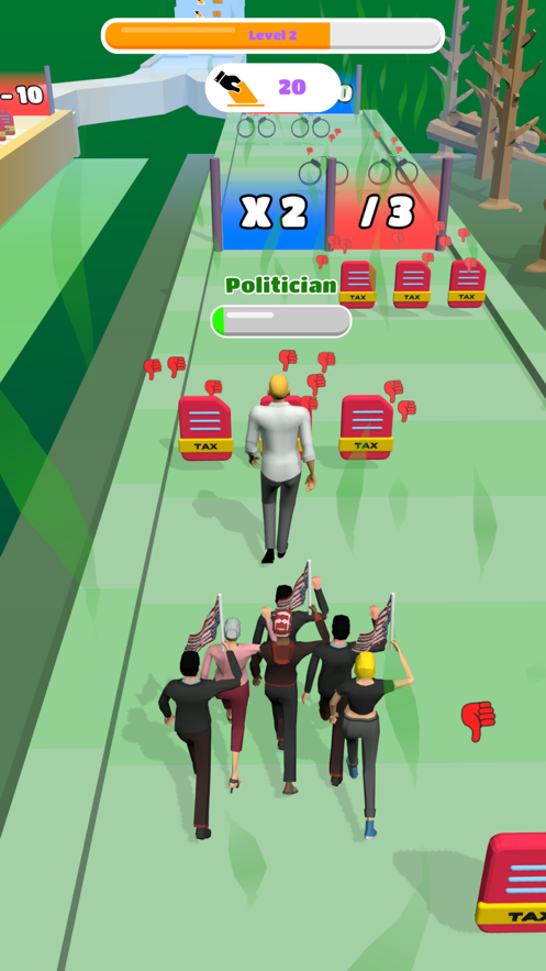 Election Run 3d