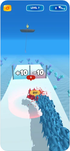 ​Crowd Fish 3D