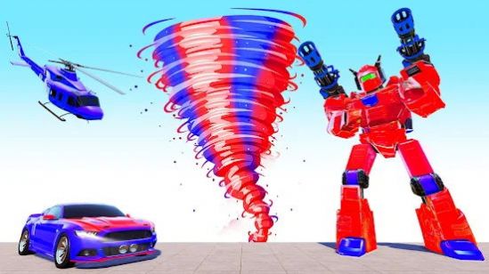 쫷Ӣ(Hurricane Tornado Robot Transforming-City Rescue)