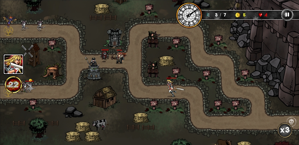 ڰ(Darkest Tower Defense)