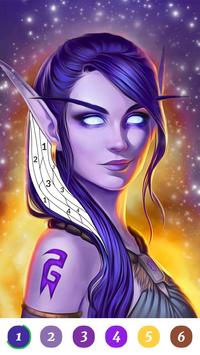 Elf Color by Number