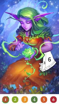Elf Color by Number