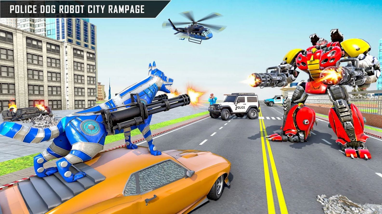 Police Dog Robot