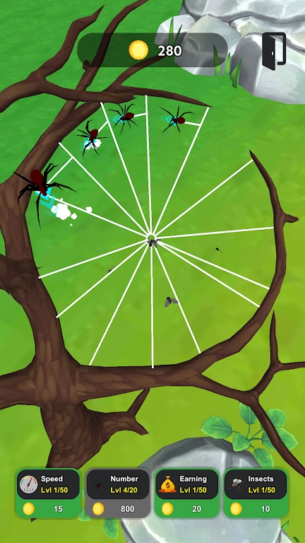 IDLE Spiders