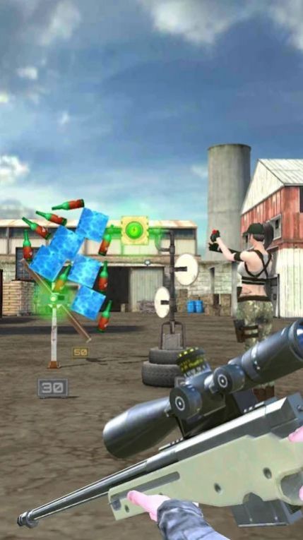 shooting sniper
