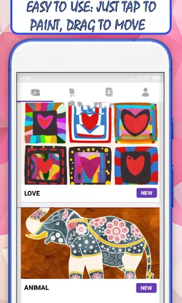 Colorful pages