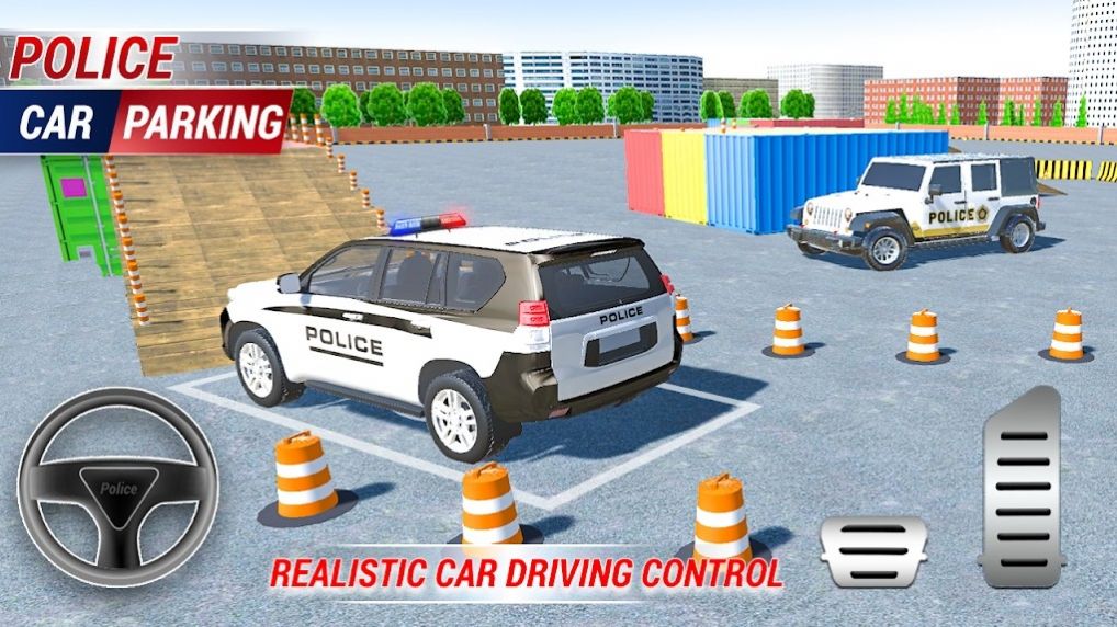 Police Prado Car Parking