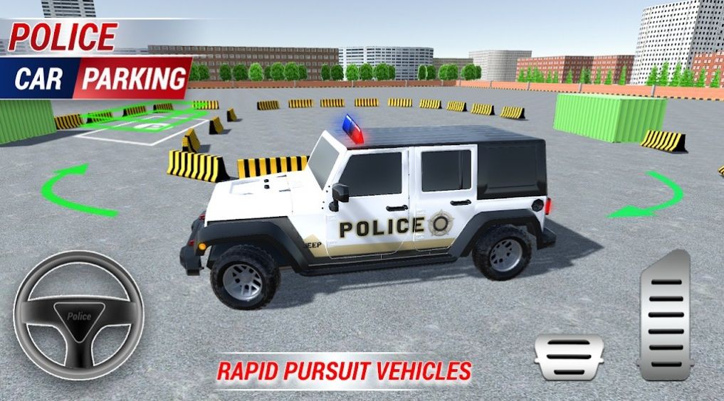 Police Prado Car Parking