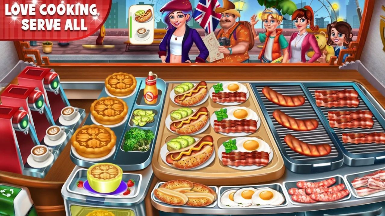 ʳƷ۹(Food Truck Empire Cooking Game)