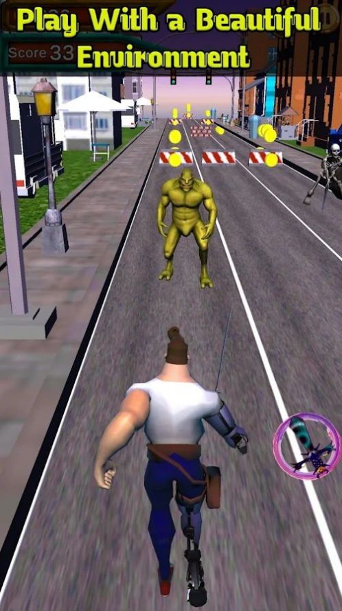 ޾(Cyborg Endless Runner)