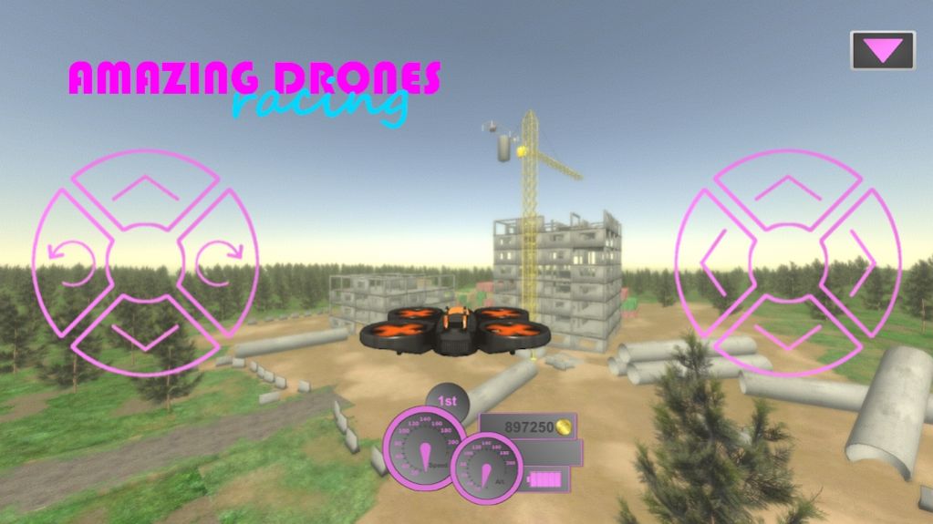 amazing drones racing