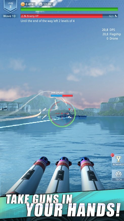 ս֣Idle Fleet Warship Shooter