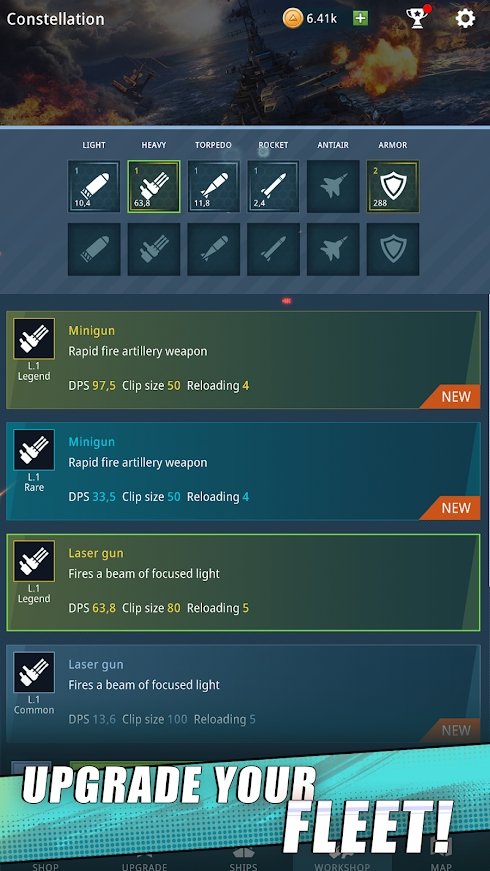 ս֣Idle Fleet Warship Shooter