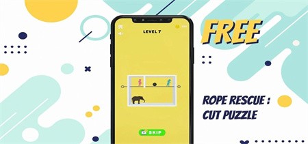 Rope Pentol Puzzle Rescue