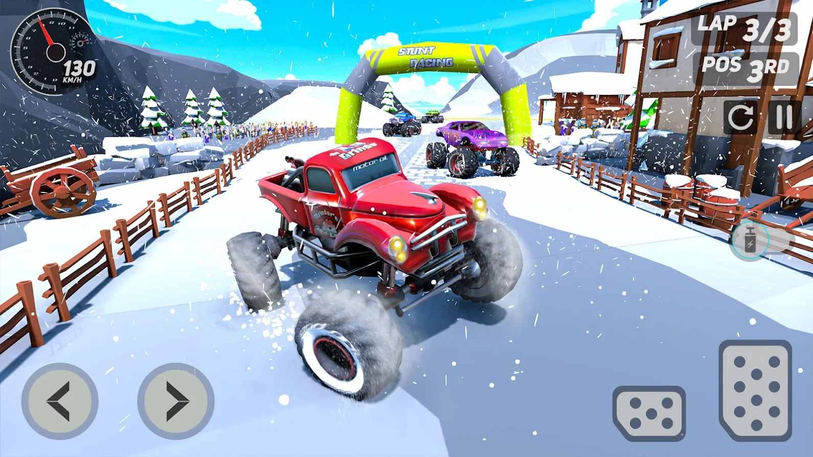 登山大脚车(Mountain Car Racing)