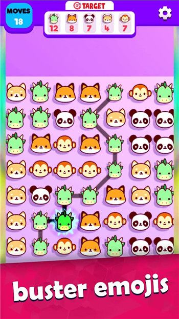 (​Line Up All Connect Emojis)