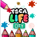 Toca boca life coloring