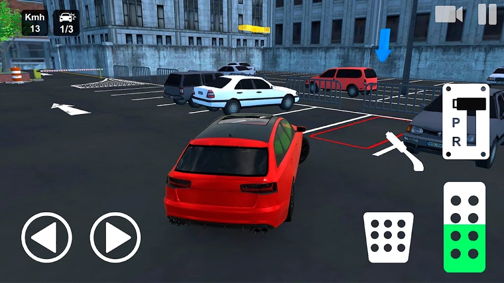 real car parking 3d downtown