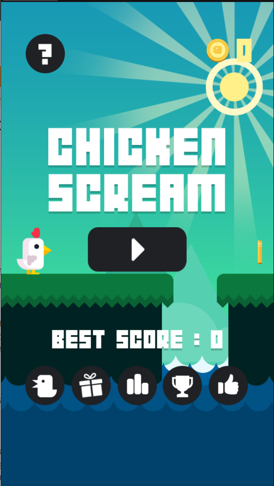 аС(scream chick)