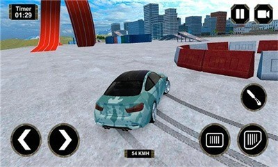 army car chase driving 3d
