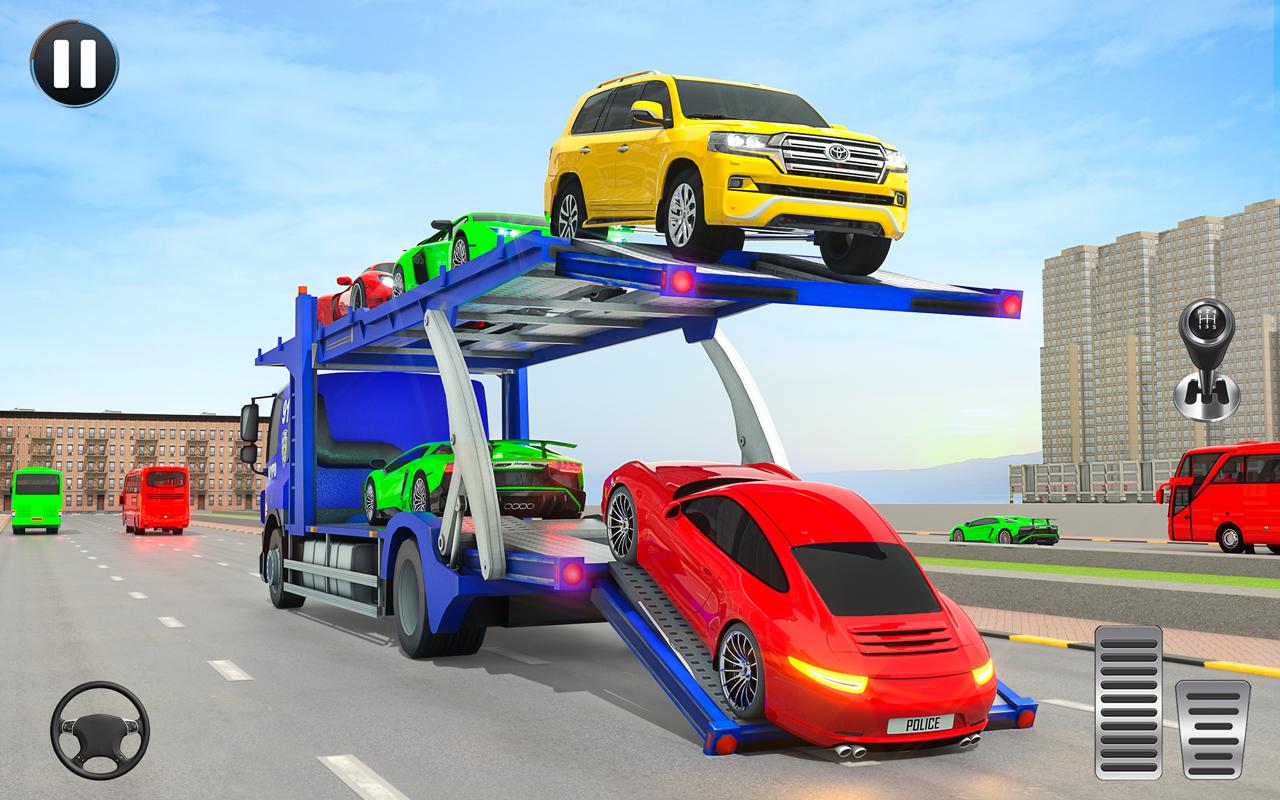 grand vehicles transport truck