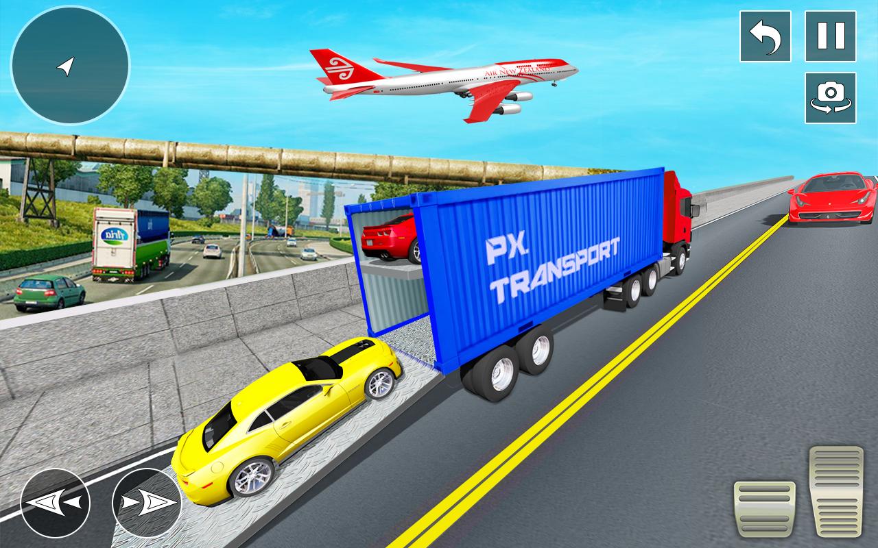 grand vehicles transport truck