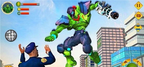 incredible monster robot transform car