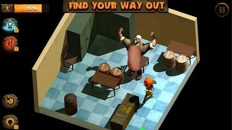 (Butcher Room Escape Puzzle)