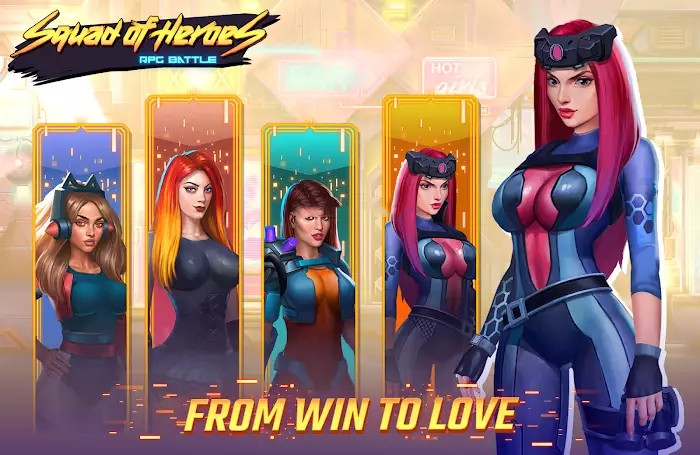 Squad of Heroes RPG battle