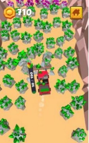 idle rolling miner