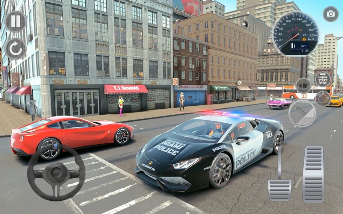 ʻ(Super Police Car Driving Games)