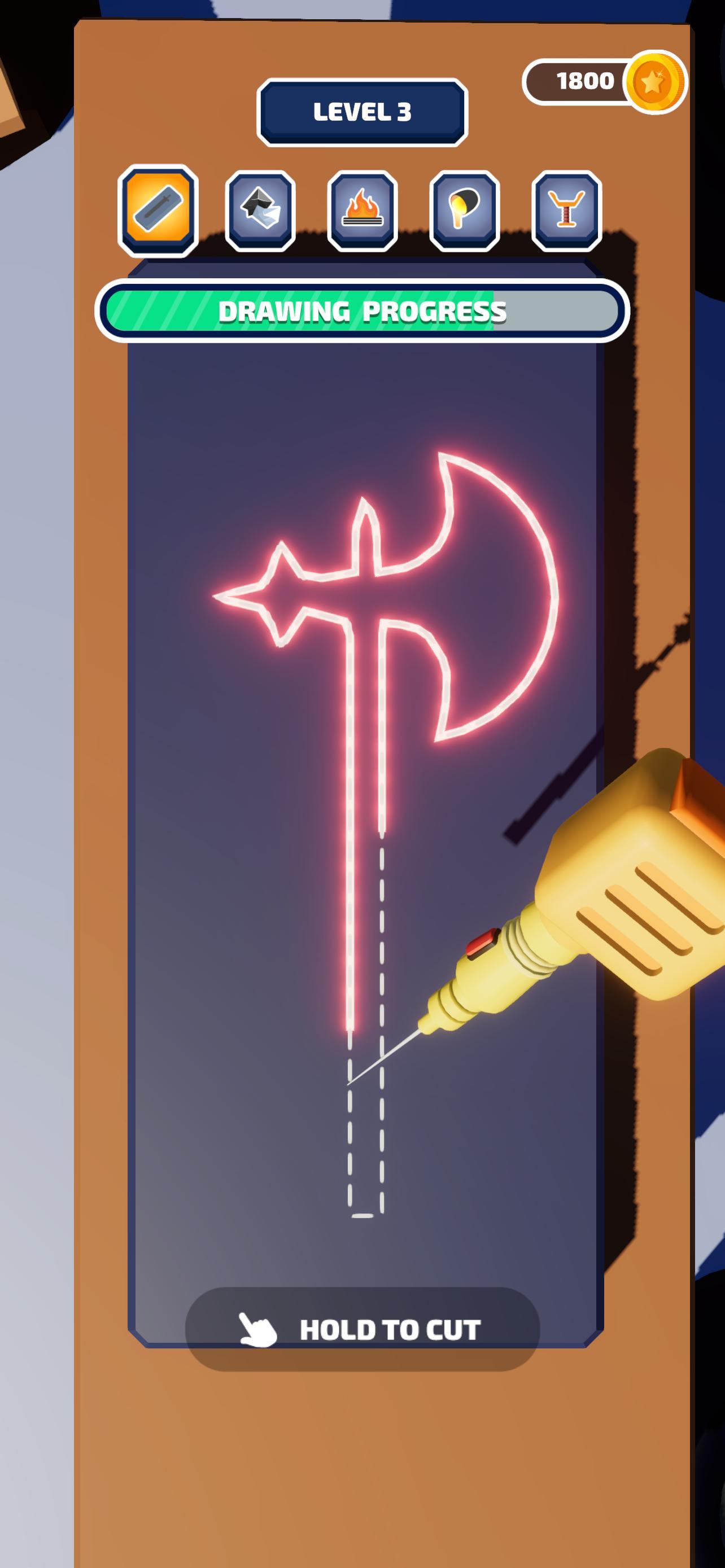 Blade Master Forge a sword