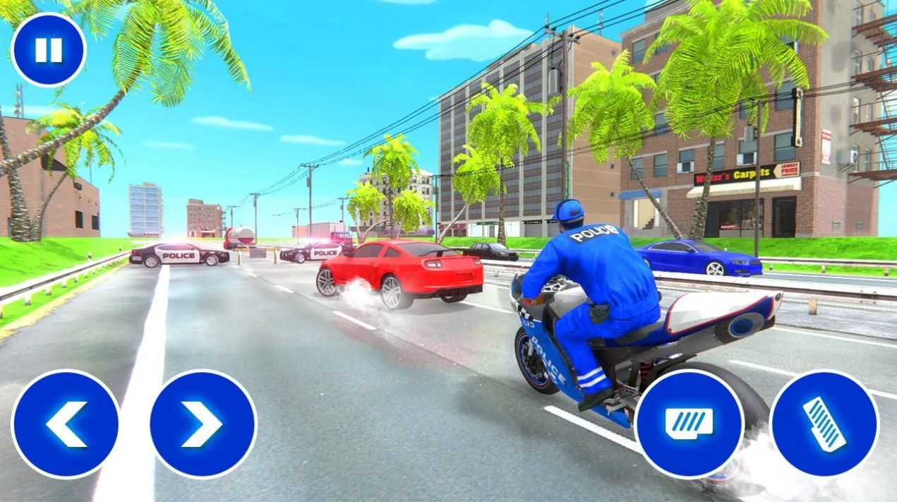 Ħг3d(US Police Bike Chase)