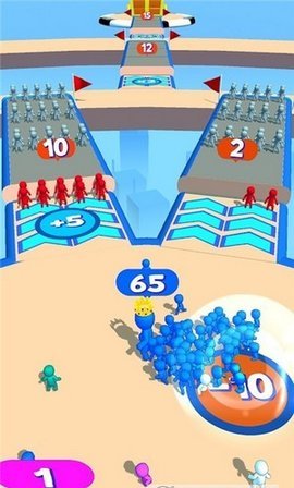 crowd race