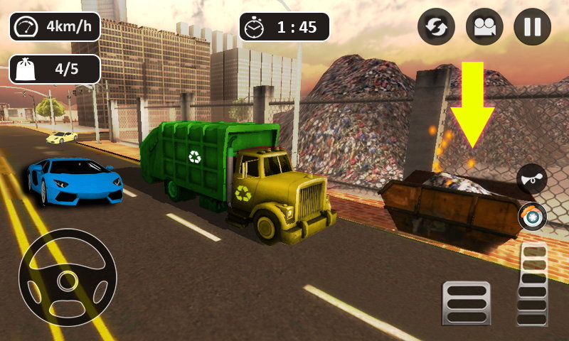 ģɨ(Garbage Trash Truck Driving)